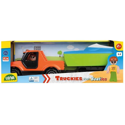 Lena Truckies pick-up auto s prikolicom za čamac i jedrilicom u kutiji 35 cm Cijene