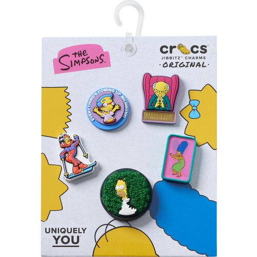Crocs Dodatki JIBBITZ The Simpsons Meme 5Pck Večbarvna Slike