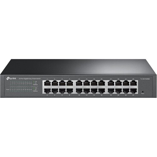 Tp-link switch 24-Port Gigabit Easy Smart Switch, 24 10/100/1000Mbps RJ45 ports, MTU/Port/Tag-based VLAN, QoS, IGMP Snooping Cijene