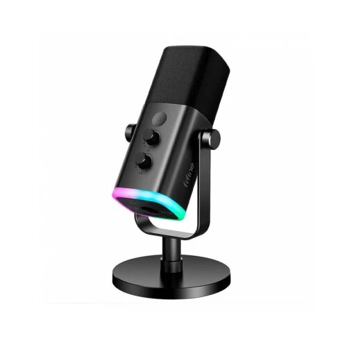 Fifine AM8 Dynamic RGB Microphone - Black Cene