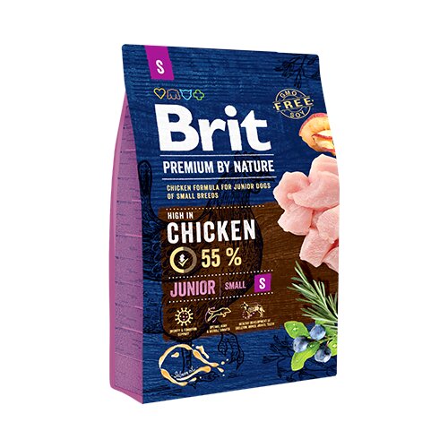 Brit premium by Nature Junior S 3 kg Slike
