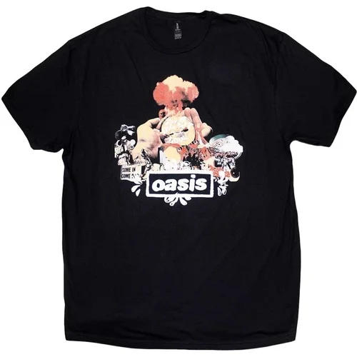 Oasis Košulja Atomic Collage Unisex Black L