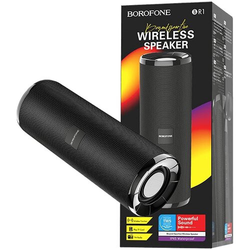 Borofone Zvučnik bežični, Bluetooth, 1200 mAh, 3 h, crna – BR1 Beyond Black Cijene