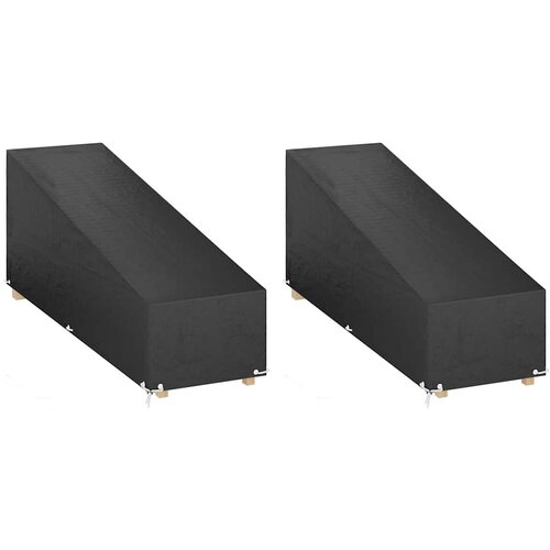  Navlake za ležaljku 2 kom s 12 ušica 200x65x35/60 cm polietilen Cene