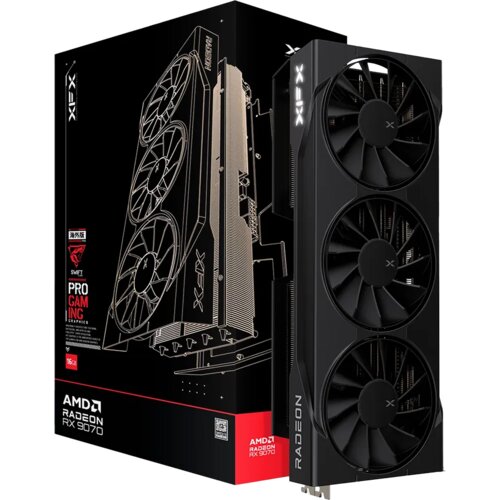  swift amd radeon rx 9070 oc triple fan gaming edition with 16GB GDDR6 hdmi 3xDP amd rdna 4 Slike