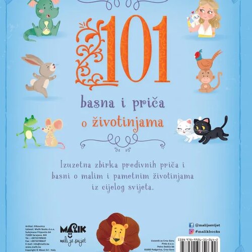 MALIK 101 basna i priča o životinjama Cijene