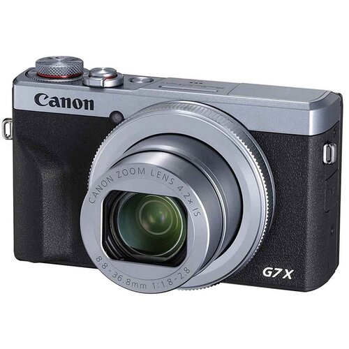 Canon Powershot G7x Mark III Silver RUK/SEE Slike