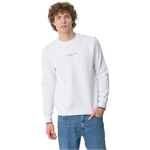 Tommy Hilfiger Puloverji MW0MW37471 Bela Slike