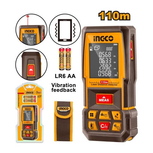 Ingco hldd10089 laserski daljinomer 110m super ( HLDD10089 ) Cene
