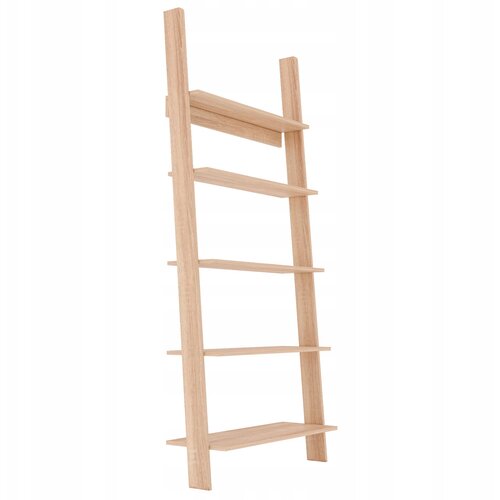 AKORD Polica za lestev 189X85X29Cm za rože sonoma hrast, (21979048) Slike