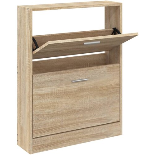 Maison Chic Omarica za obutev - Kopa za čevlje hrast 59x17x81 cm inženirski les, (21778287) Slike