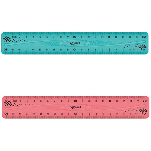Maped lenjir 15/20/30 TWIST`N flex pulse 20 cm Slike