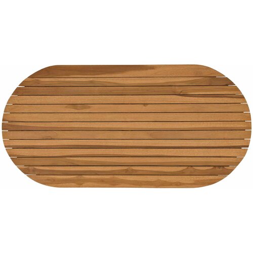  Gornji dio stola 100 x 50 x 3,5 cm Ovalni Čvrsto teak drvo Slike