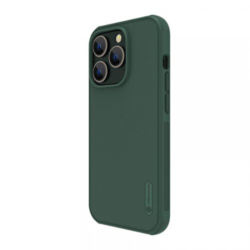Nillkin maska super frosted shield pro za iphone 14 pro max tamno zelena Slike