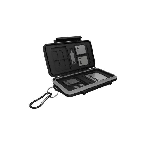 Icybox 60751 torbica za memorijsku karticu sd kartica, microsd kartica, cfast kartica crna/siva Cijene