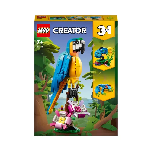 Lego Creator 3in1 31136 Egzotična papiga