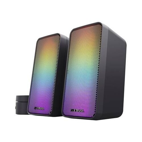 Trust GXT 611 Wezz Illuminated 2.0 RGB set zvučnika GXT611 WEZZ pc zvučnik žičani crna Cijene