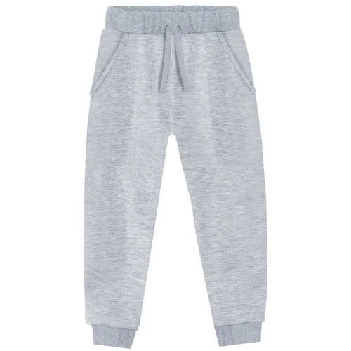 Denokids Basic Unisex Gray Melange Sweatpants