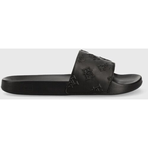 Tommy Hilfiger Natikače DEBOSSED TH POOL SLIDE za mu&amp;scaron;karce, boja: crna, FM0FM04614 Slike