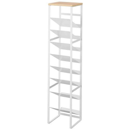 YAMAZAKI Belo kovinsko držalo za vino število steklenic 16 20x88,5x19 cm Tower – Cene