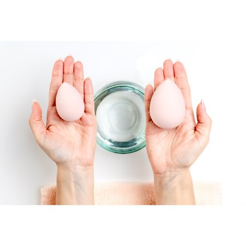 Notino Make-Up Sponges gobica za tekoči puder Beige 1 kos Slike