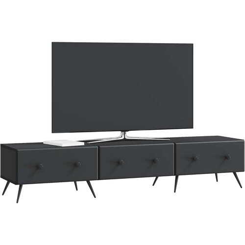  ormar s ladicama Crna 147 x 34,5 x 30 cm Konstruirano drvo Slike