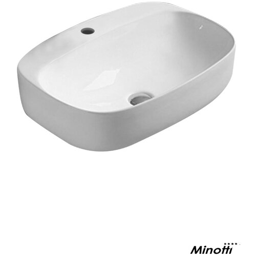 Minotti nadgradni lavabo za kupatilo 58,5x42cm Slike