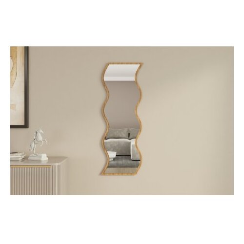 Hanah home ogledalo safi white natural Cene