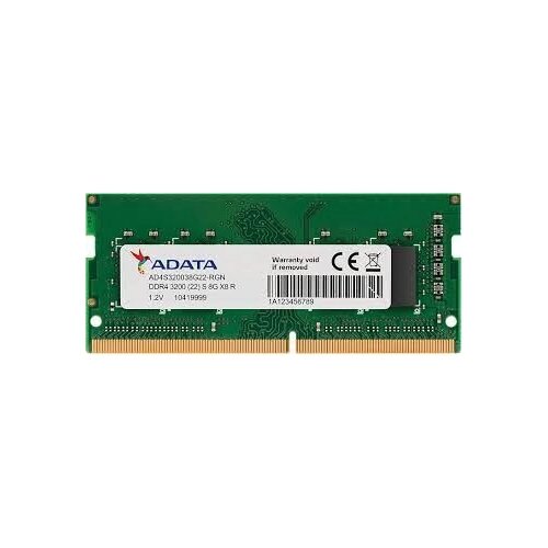 A DATA SO-DIMM DDR4 Memorija 8GB 3200MHz AD4S32008G22-SGN Cene