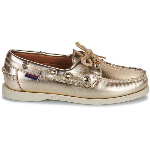 Sebago Mokasini &amp;amp; Jadralni čevlji DOCKSIDES PORTLAND MET W Pozlačena Slike