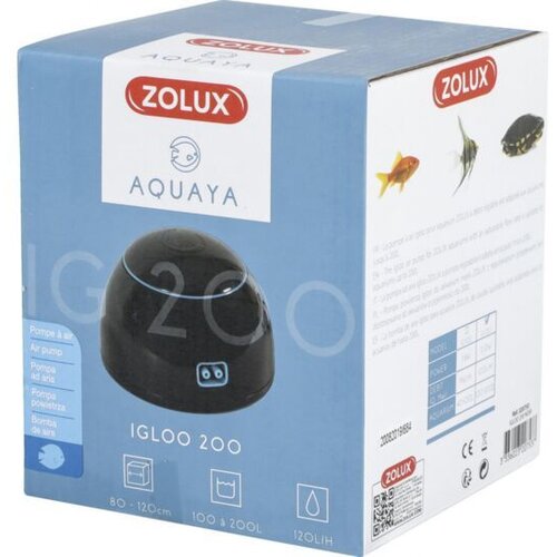 Zolux 320753 Iglo 200 Vazdu&amp;scaron;na Pumpa Crna Slike