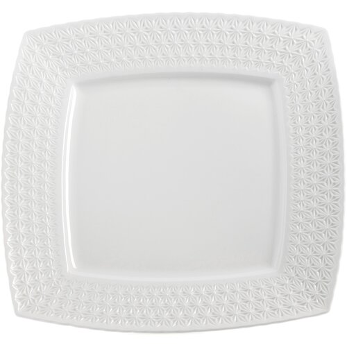 Evviva Plitev krožnik Margherita 25x25cm / bel / porcelan, (5000199245) Slike