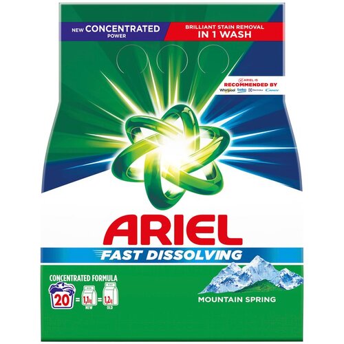 Ariel Professional Regular pra&scaron;kasti deterdžent 20 pranja 1.1kg Cijene