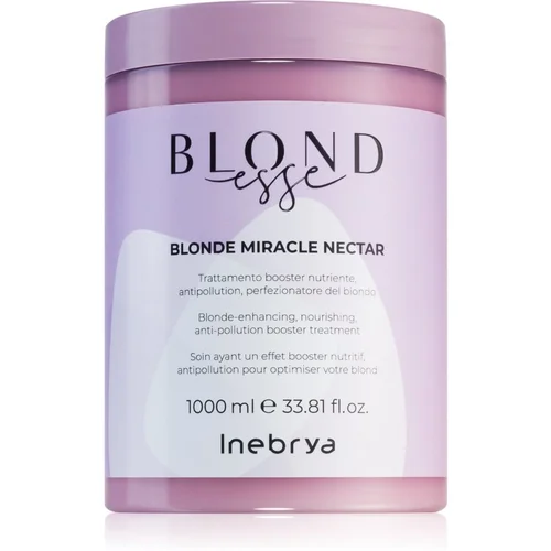 Inebrya BLONDesse Blonde Miracle Nectar kura za dubinsku ishranu za plavu kosu 1000 ml