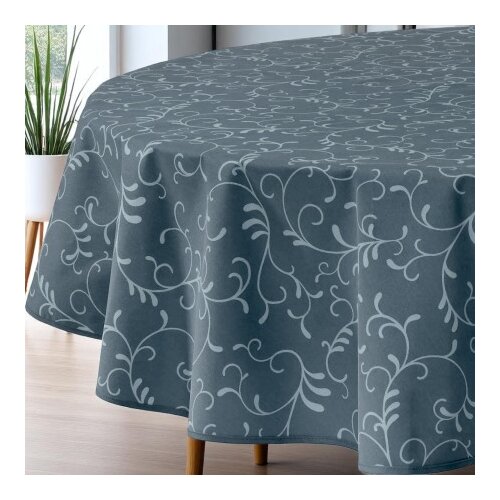  Stolnjak Ovalnog oblika 160x220cm Grey flower ( VLK0001360-greyflower ) Slike