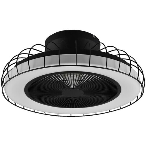 Trio Leuchten Stropni ventilator Leuchten Sandfjord (Ø 52 cm, 2700 - 6500 K, črn) Cene