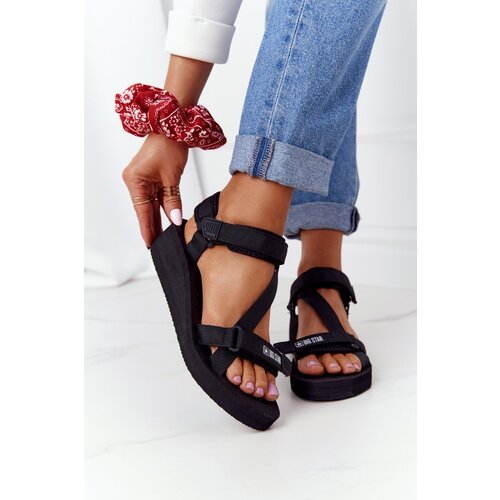 Big Star Foam Wedge Sandals Cene