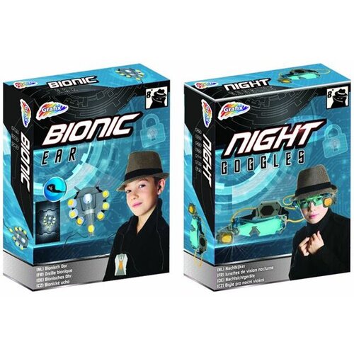 Grafix &amp;scaron;pijunska oprema bionic ear/metal detector/night goggles SPY3AS/A/2 SPY3AS/A/BE Slike