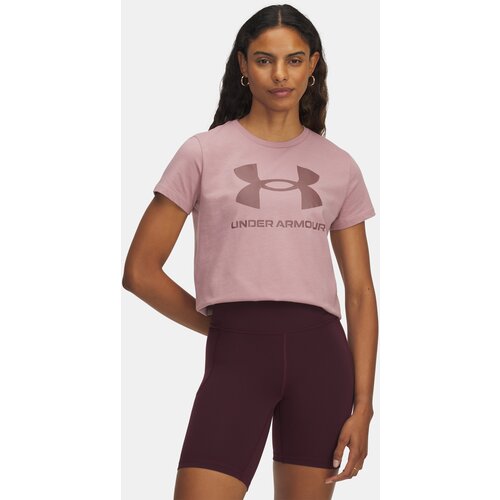 Under Armour Women's T-shirt UA Logo SS-PNK - Women's Cene