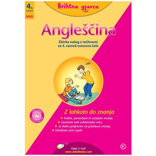 Mladinska Knjiga Brihtna glavca-angle&amp;scaron;čina 4 Slike