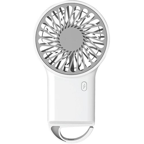 Punjivi džepni ventilator 3W/5V 300 mAh, beli Slike