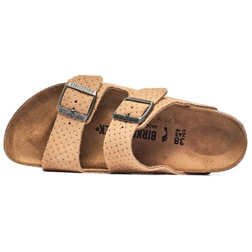 Birkenstock Natikači Arizona Suede Emboss Dots Femme Beige Bež Cene
