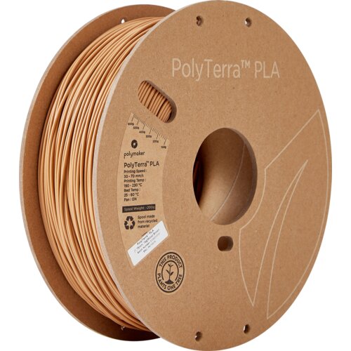 Polymaker polyterra pla wood brown, 1.75 mm / 1000 g Cene