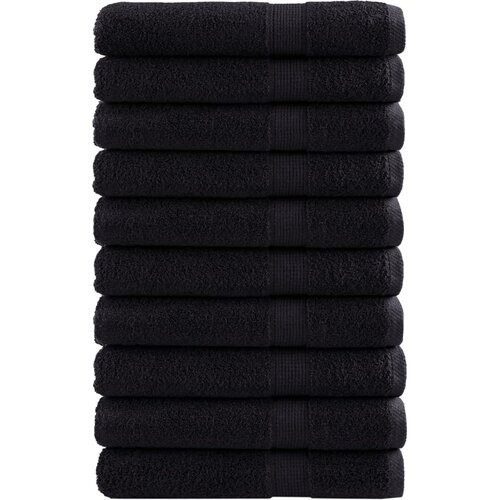 vidaXL Ručnici za saunu SOLUND 10 kom crni 80x200cm 600 gsm Cijene