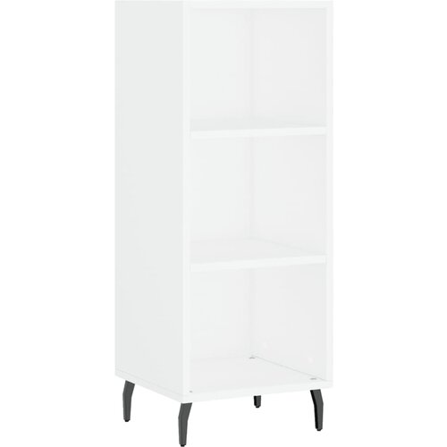  Komoda bijela 34,5 x 32,5 x 90 cm od konstruiranog drva Slike