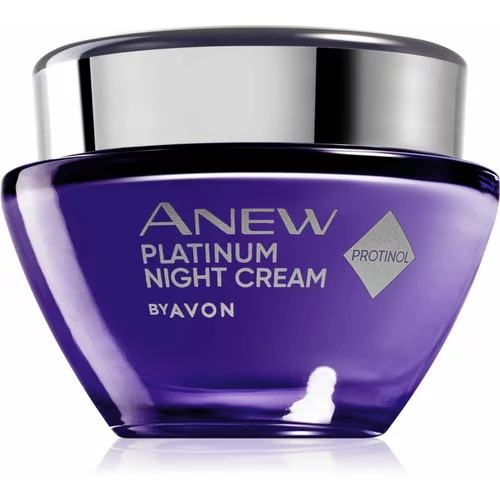 Avon Anew Platinum nočna krema proti globokim gubam 50 ml
