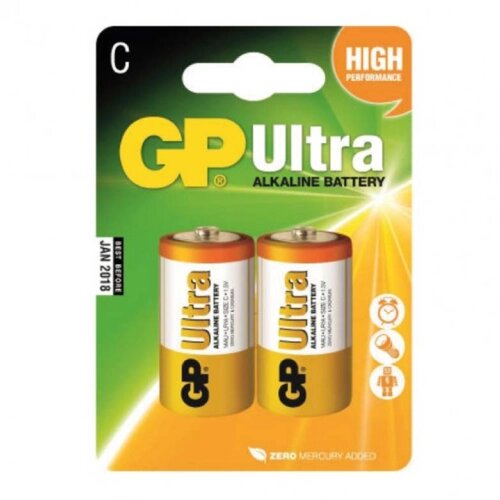 Gp Baterija ultra alkalna LR14 -2 kom Slike