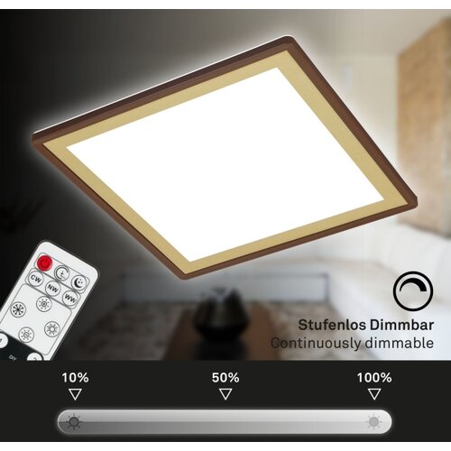 BRILONER 7459-417 - led prigu&amp;scaron;iva plafonska svetiljka deco LED/24W/230V + daljinski upravljač Slike