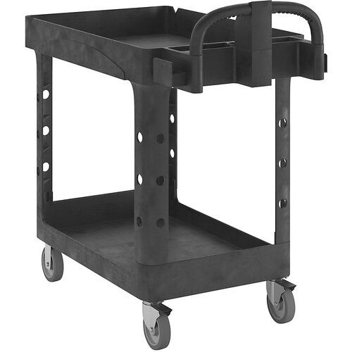 Rubbermaid večnamenski mizni voziček iz umetne mase, s poglobitvijo kadice, dxšxv 975 x 432 x 832 mm Cene