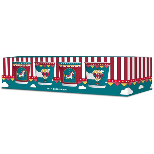 Bialetti 4-delni set skodelic za espresso Wonderland - 1 set Cene